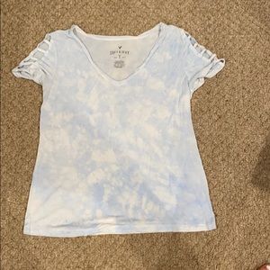 American eagle tye dye tee shirt